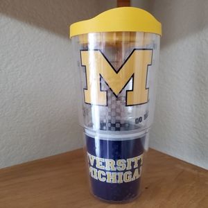 University Of Michigan 16 oz Insulated Tervis Travel Cup